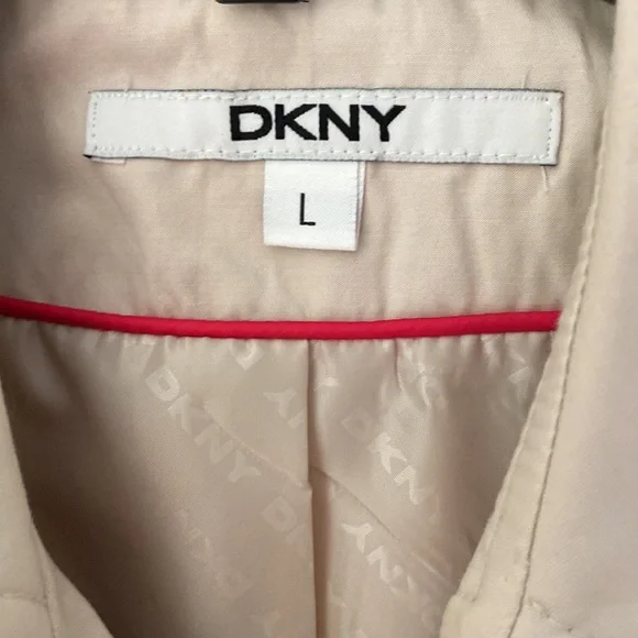 DKNY Belted Trench 3/4 length - Picture 3 of 3